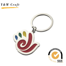 Promotion Special Design PVC Key Ring Color Filled (Y03841)